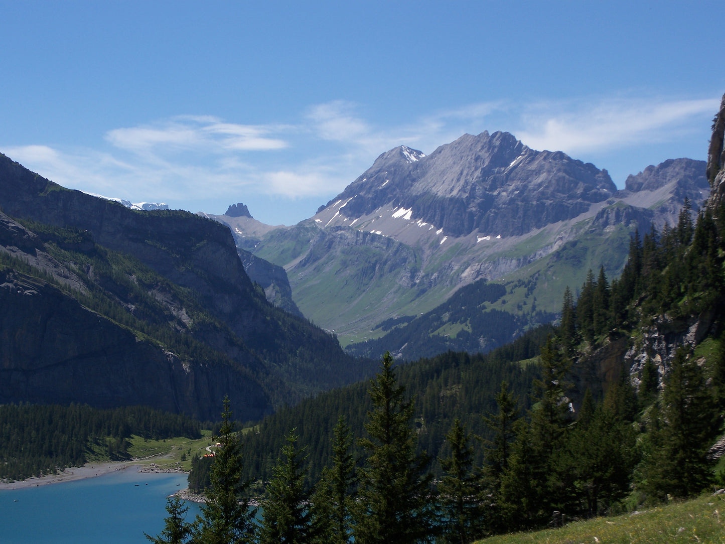Kandersteg; Trekking and painting in the Bernese Oberland